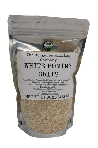 Coarse White Hominy Grits