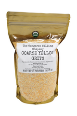 USDA Certified Organic Coarse Yellow Grits 2 Pound Bag