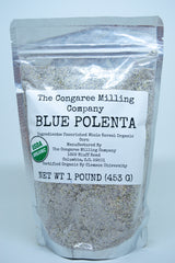 The Congaree Milling Company Organic Blue Polenta 1 Pound Bag