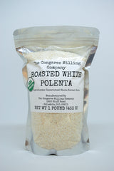 The Congaree Milling Company Organic Roasted White Polenta 1 Pound Bag